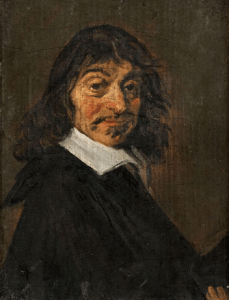 René Descartes, oil on oak by Frans Hals